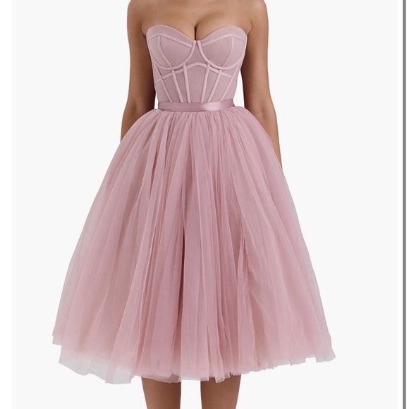 House of CB Darling Corset Fit & Flare Dress - Picture 5 of 7